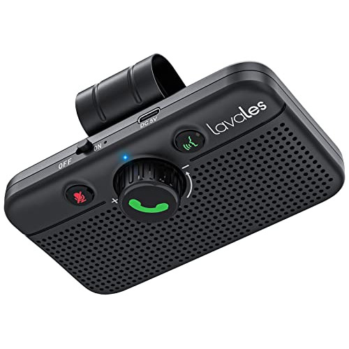 Altavoz Bluetooth 5.3 Para Coche, Manos Libres Bluetooth Kit