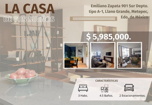 Casa En Llano Grande Metepec /gv16 - Cl165