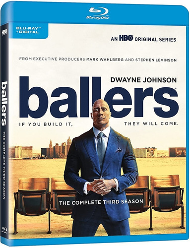 Ballers Tercera Temporada 3 Tres Dwayne Johnson Blu-ray
