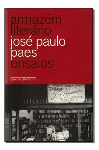 Libro Armazem Literario De Paes Jose Paulo Cia Das Letras