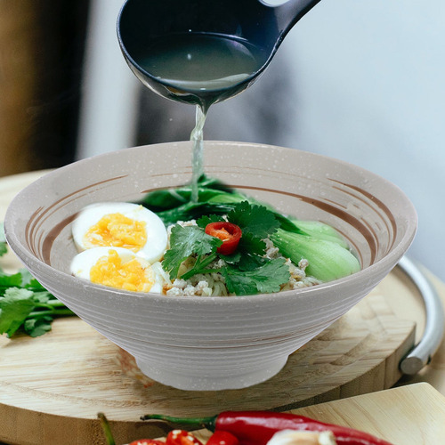 Tazón De Ramen De Cerámica De Estilo Japonés