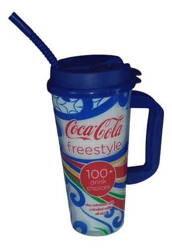 Antiguo Vaso Térmico Coca Cola Usa Colección 2014 Freestyle