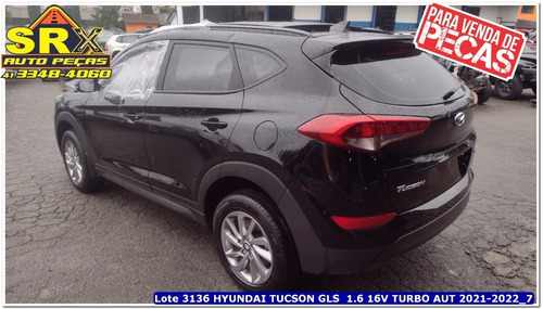 Sucata Hyundai Tucson Gls 1.6 16v Turbo Aut 2021/2022