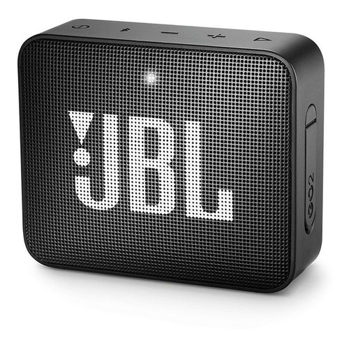 Caixa De Som Portátil Jbl Go 2 Black Bluetooth - Preta