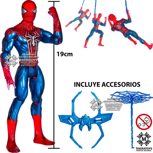 Spiderman Vs Duende Verde Duo Juguetes Figuras Art. C/ Luz
