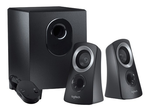 Imagen 4 de 5 de Parlante Home Theater Logitech 2.1 Z313 Pc Tv Celular Amv