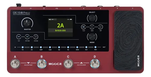 comprar Mooer Ge150 Pro Li Nuevo Multi Efectos Modelador De Amp...