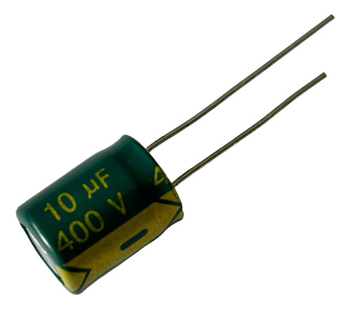 Capacitor Eletrolítico Low Esr 10uf X 400v 105° 100 Peças 
