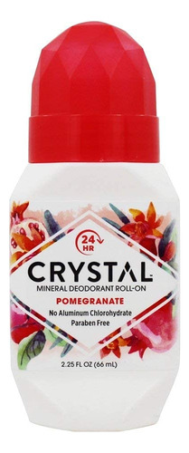 Crystal Desodorante Corporal Roll-on Granada, 2.25 Oz