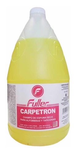 Carpetron Champú De Espuma Seca P/alfombras Y Tapicería