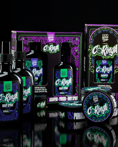 Imagem 5 de 6 de Qod Loud | Kit Coringa | Shampoo 230ml + Pomada Capilar 70g