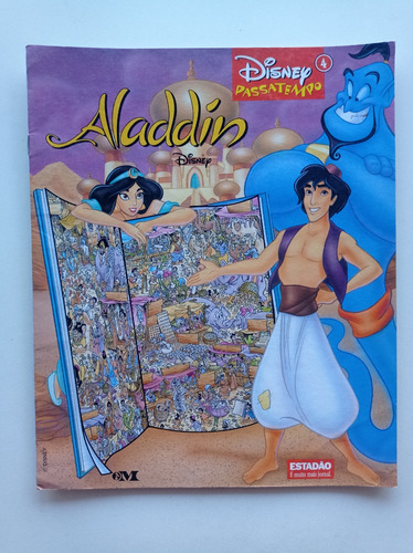 Revista Disney Passatempos Nº 4 - Aladdin - 1998