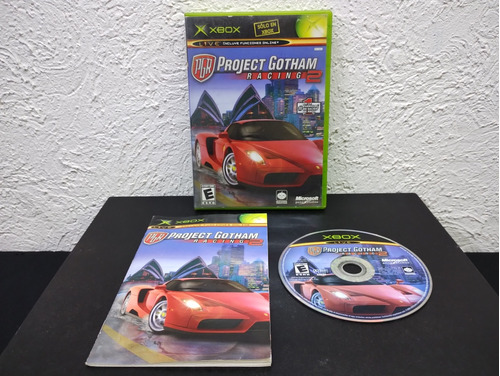 Project Gotham Racing 2 Xbox Clásico Completo Original