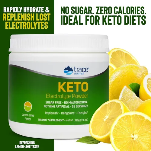 Minerales Trace Keto Electrolyte Powder - Supplemento De Sop