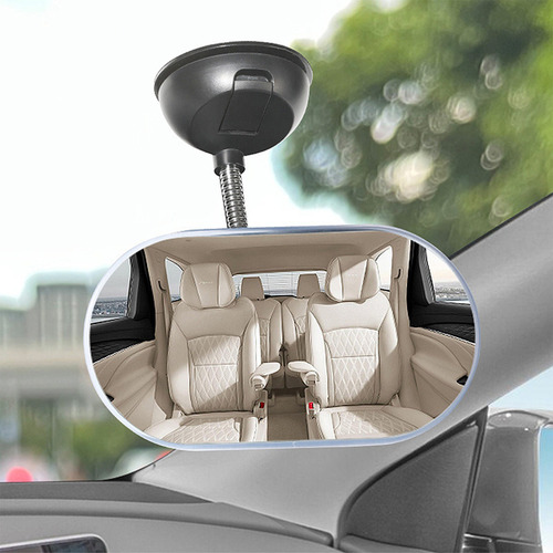 Espejo Retrovisor En El Interior Del Coche Con Rotación De 3