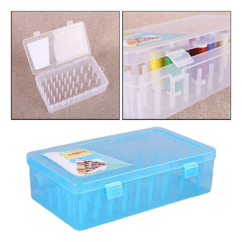 Caja De Almacenamiento De Hilo De Coser Sólido Contenedor