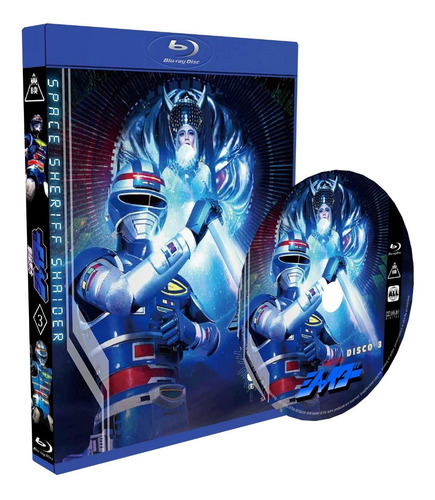 Blu-ray Trilogia Policiais Do Espaço: Gavan-sharivan-shaider