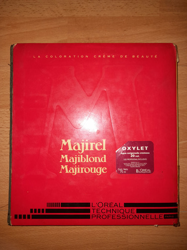 Catálogo Tintura Majirel Vintage Años 80