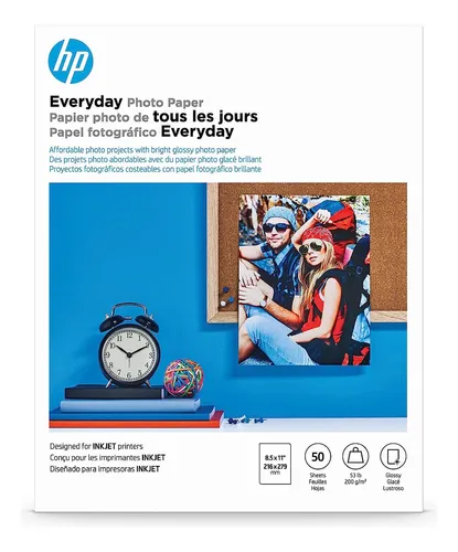 comprar Hewlett Packard - Papel Hp Fot Everyday Semi Gloss 50 Hojas