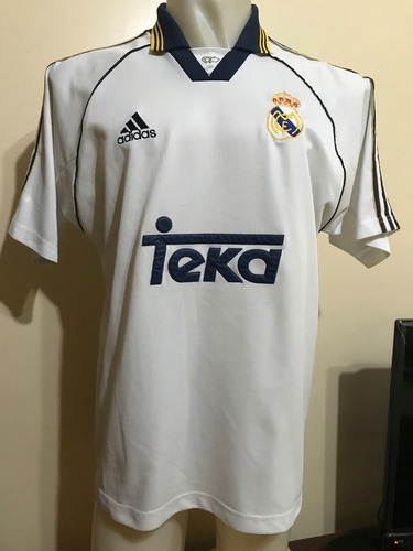 Camiseta Real Madrid España 1998 2000 Seedorf #10 Holanda Xl
