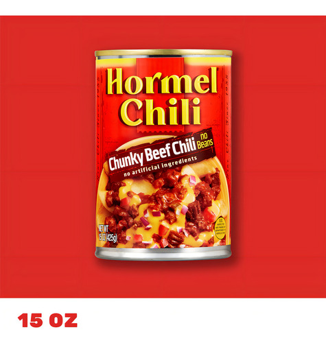 Hormel Chili Sin Frijoles