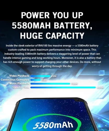 Blackview Bv6100 - Agricola Deportes Extremos Resistente