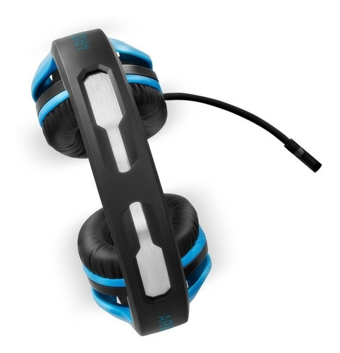 Imagen 5 de 6 de Auricular Gamer C/microfono Noblex Arena Luz Azul Led