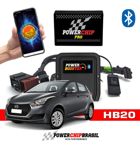 Imagem 1 de 3 de Chip Potência Hyundai Hb20 1.0 80cv + 16cv +30% Torque Combo