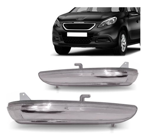 Par Pisca Seta Retrovisor Peugeot 2008 Griffe 2015 A 2019