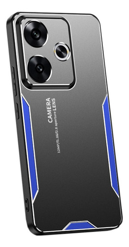 Para Funda Para Xiaomi Poco F6 Hoja Metálica
