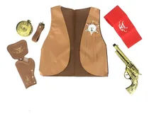 Comprar Set Sheriff Halloween Disfraz Cosplay Arma