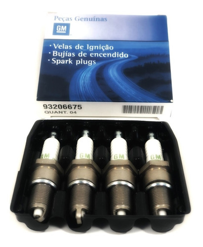 Juego Bujias Originales Gm Para Chevrolet Onix