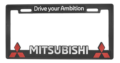 Par Portaplacas Mitsubishi Drive Your Ambition