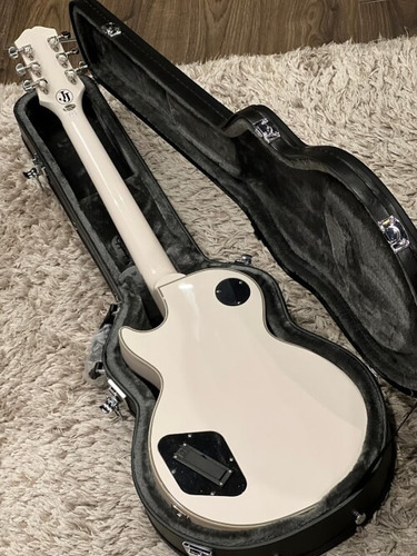Guitarra EpiPhone Jerry Cantrell Les Paul Custom Prophecy Wh