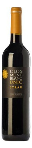 Vinho Tinto Clos Montblanc Unic Syrah 750ml