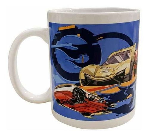 Taza Tazon Hot Wheels Original Ceramica 350ml 12oz