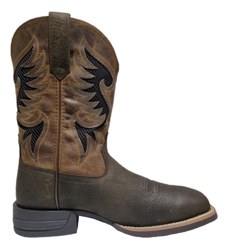 Bota Ariat Hombre Rodeo Piel Marron 