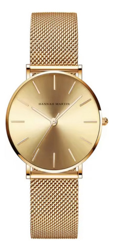 Reloj Para Mujer De Pulsera De Lujo De Acero Hanna Martin