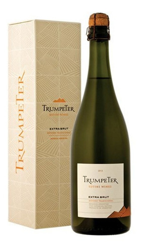 Estuche Champagne Trumpeter Extra Brut 750cc