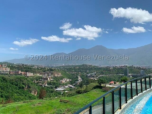 Solar Del Hatillo. Moderno Y Amplio Apartamento  Terraza Con Una Hermosa Vista, Sobre El Valle De Caracas