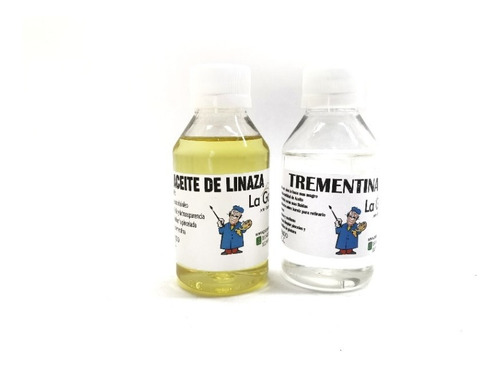 Aceite De Linaza Y Trementina 