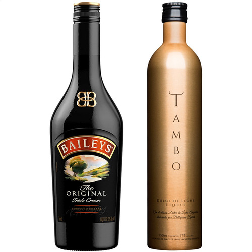 Baileys Licor Original Crema + Licor Tambo Dulce De Leche