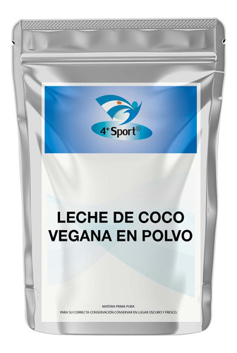Leche De Coco Pura En Polvo 250 Gr 4+