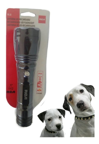 Linterna Led Recargable Marca Rca
