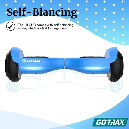 Hoverboard Para Niños Gotrax Lil Cub Rango De 2.5 Millas 6.1