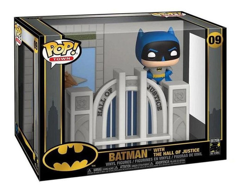 Funko Pop Dc Comics Batman 80 Anos Batman Sala Da Justiça 09 | Parcelamento  sem juros