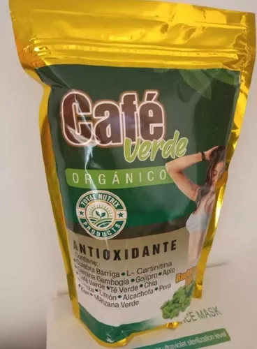 Cafe Verde Quema Grasa Molido Liporeductor Adelgazante 350gr 3U