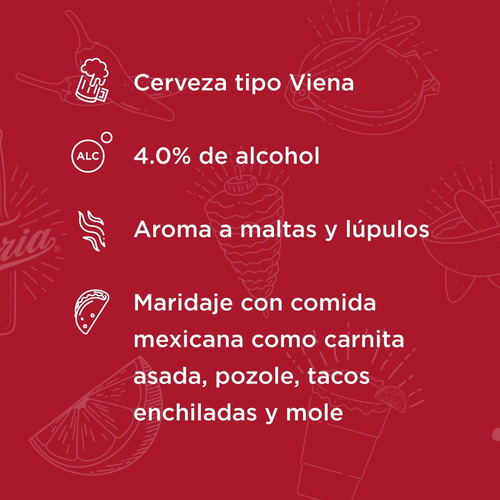 Cerveza Obscura Victoria Cuartito, 12 Botellas De 210ml C/u