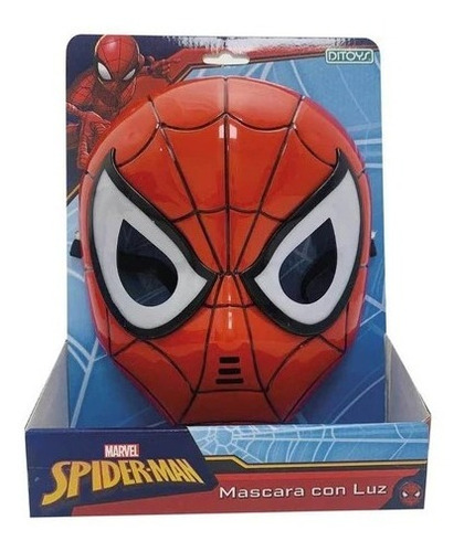 Máscara Spiderman Con Luz