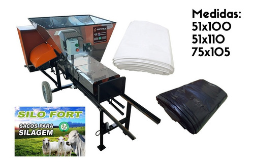 Imagem 8 de 8 de Sacos Para Silagem 51x100 - 200 Micras C/100 Unidades Branco